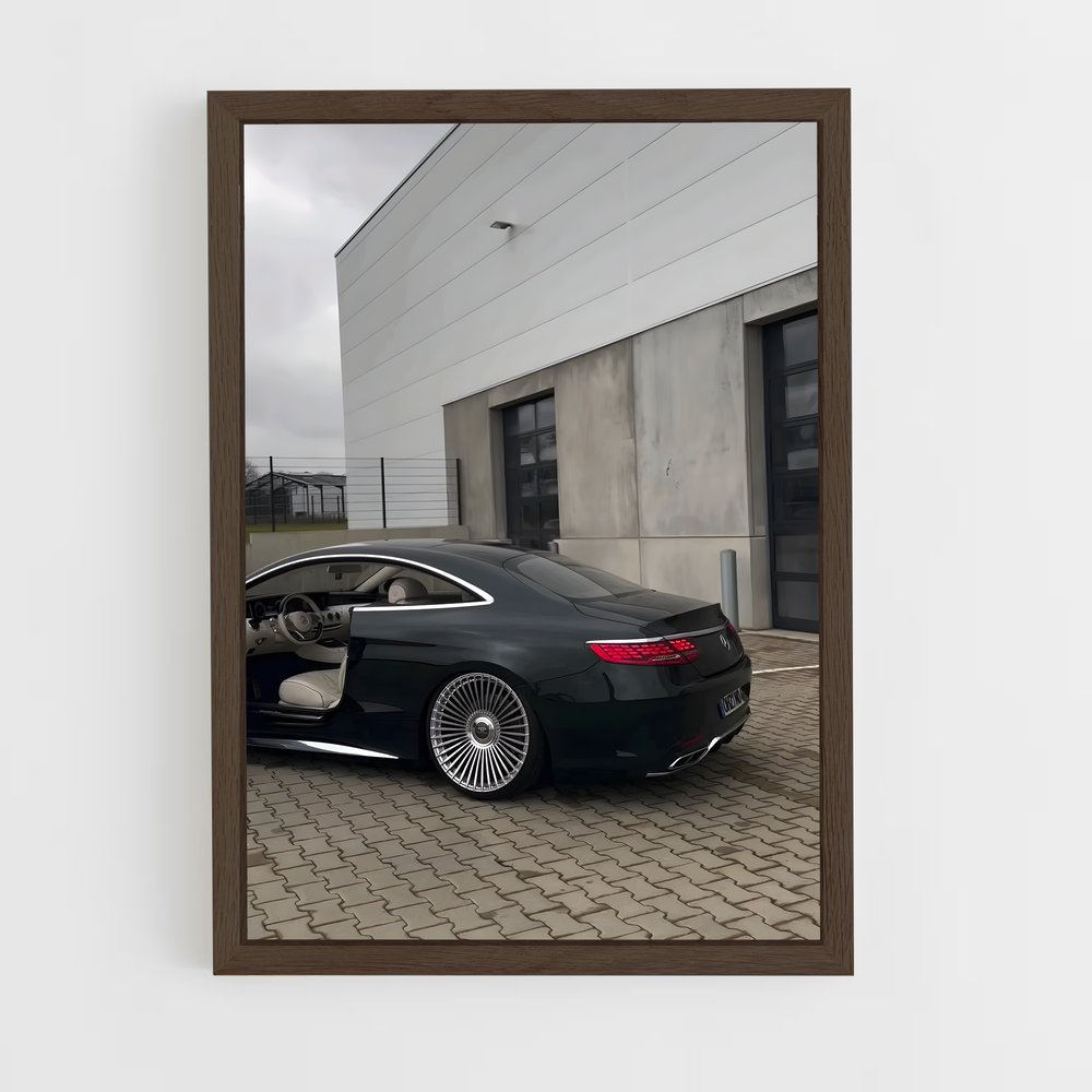Poster élégant S amg coupe – affiche Mercedes (vue 5)
